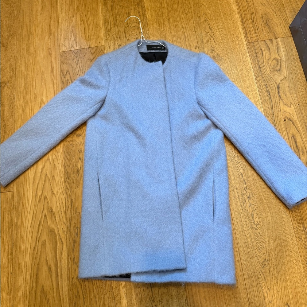 Zara Woman periwinkle Blue Jacket